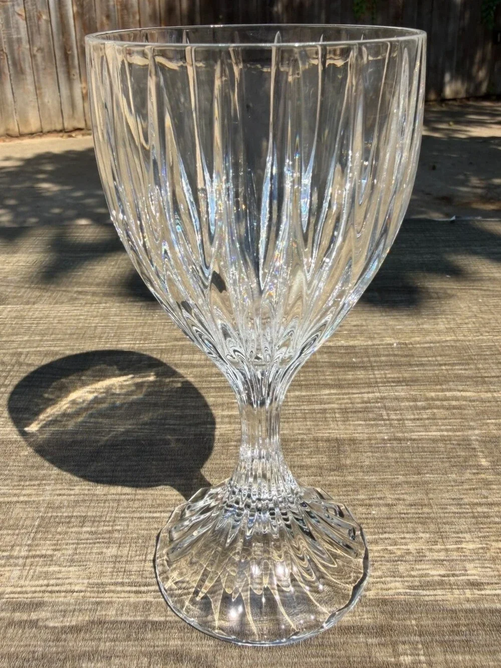 Mikasa Park Lane Crystal Wine Glass 6 3/8
